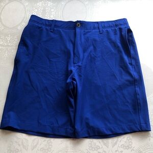 Under Armour Cobalt Blue Athletic Shorts Men’s Size 36 Dri-Fit Activewear Beach